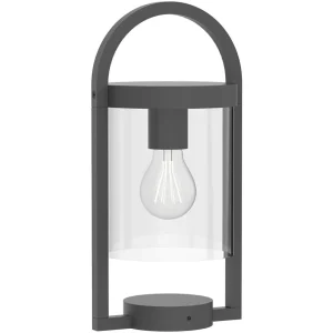 Mantra Iluminación Lampe à poser Maya en gris foncé pour l'extérieur, IP65^ Lampes Décoratives