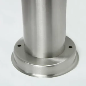 Lindby Lampe à socle en inox Selina^ Potelets Extérieurs