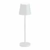 LCD Lampe à table LED 5098, rechargeable, IP54, intensité variable, blanc^ Lampes Décoratives