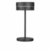 HELL Lampe à table LED rechargeable Mesh, hauteur 30 cm, noir^ Lampes Décoratives