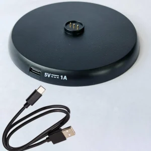 FH Lighting Lampe batterie LED Cosenza 2.0, 34 cm noire^ Lampes Décoratives
