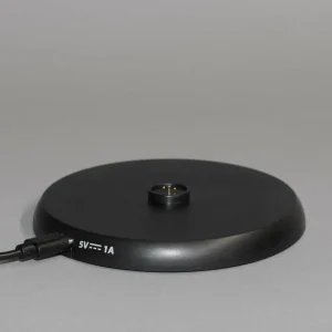 FH Lighting Lampe batterie LED Cosenza 2.0, 34 cm noire/dorée^ Lampes Décoratives
