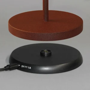 FH Lighting Lampe batterie LED Cosenza 2.0, 34 cm rouille^ Lampes Décoratives
