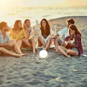 FH Lighting Lampe batterie LED solaire Busso blanc, détecteur^ Lampes Décoratives