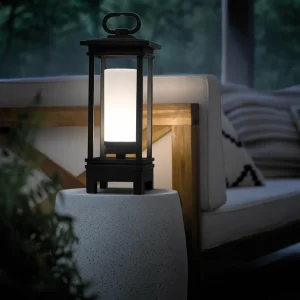 KICHLER Lampe batterie LED South Hope, enceinte Bluetooth^ Lampes Décoratives