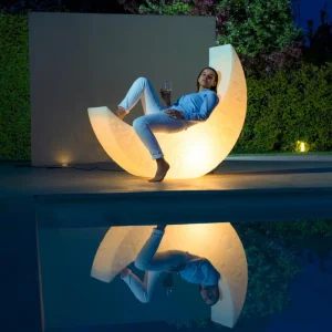 SELETTI Lampe déco d’extérieur LED My Moon Lamp^ Lampes Décoratives