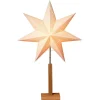 STAR TRADING Lampe déco Karo à pied, étoile à motif 70 cm^ Lumière De Noël