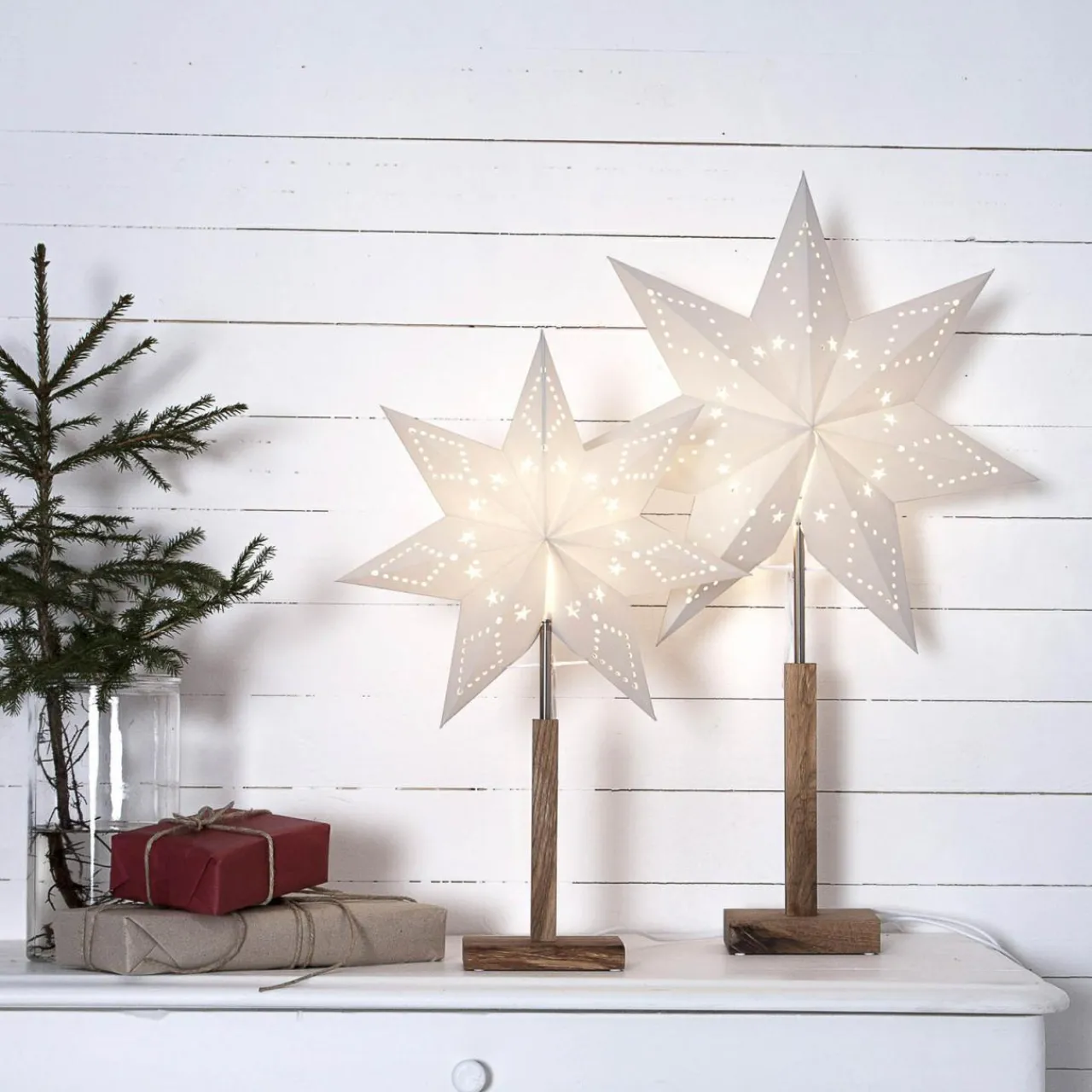 lampe_dco_karo__pied_toile__motif_cm_1.webp STAR TRADING Lampe déco Karo à pied, étoile à motif 70 cm^ Lumière De Noël