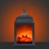 JUST LIGHT. Lampe déco LED Chimney, portable, largeur 15,8 cm^ Lampes Décoratives