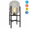 Näve Lampe déco LED Lora, batterie, verre et métal^ Lampes Décoratives