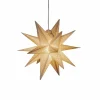 Konstsmide Christmas Lampe déco LED Étoile en papier 3D blanche, dim^ Lumière De Noël