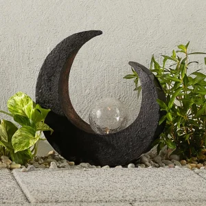 Lindby Lampe déco solaire LED Adem, ethnique, 30,5 cm^ Lampes Décoratives
