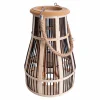 Näve Lampe déco solaire LED Panier, 34 cm, noir/naturel^ Lampes Décoratives
