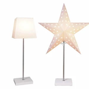 STAR TRADING Lampe décorative Combi Pack pied blanc^ Lumière De Noël