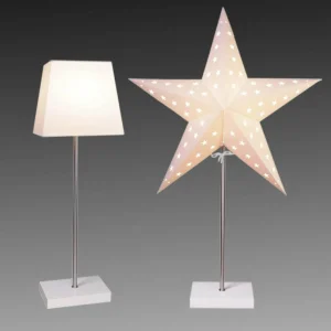 STAR TRADING Lampe décorative Combi Pack pied blanc^ Lumière De Noël