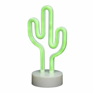 Konstsmide Season Lampe décorative LED Cactus, fonctionnant sur pile^ Lampes Décoratives