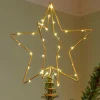 Sirius Lampe décorative LED Christmas Top, dorée^ Lumière De Noël