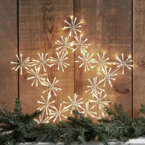 STAR TRADING Lampe décorative LED Flower Star pour extérieur^ Lumière De Noël