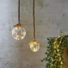 STAR TRADING Lampe décorative LED Jutta, sphère verre Ø 15 cm^ Lampes Décoratives