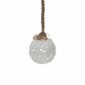 STAR TRADING Lampe décorative LED Jutta, sphère verre Ø 15 cm^ Lampes Décoratives