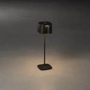 Konstsmide Lampe décorative LED Nice port charge USB, noire^ Lampes Décoratives