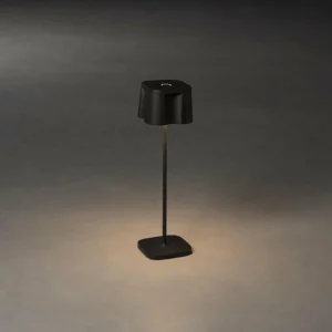 Konstsmide Lampe décorative LED Nice port charge USB, noire^ Lampes Décoratives