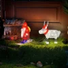 Konstsmide Christmas Lampe décorative LED Père Noël et renne IP44^ Lumière De Noël