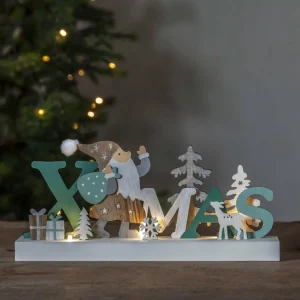 STAR TRADING Lampe décorative LED Reinbek X-Mas^ Lumière De Noël