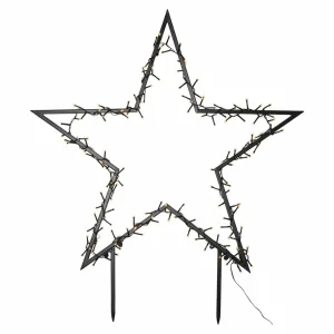 STAR TRADING Lampe décorative LED Spiky avec piquets, 80 cm^ Lumière De Noël