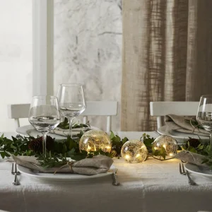 STAR TRADING Lampe décorative LED Triss en verre, transparente^ Lampes Décoratives