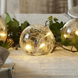 STAR TRADING Lampe décorative LED Triss en verre, transparente^ Lampes Décoratives