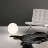 Linea Light Lampe de sol LED Oh !, Ø 28 cm, E27, polycarbonate, blanc^ Potelets Extérieurs