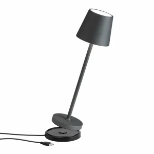 LCD Lampe de table LED 5099, lampe à poser IP54 rechargeable à intensité^ Lampes Décoratives