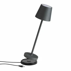 LCD Lampe de table LED 5099, lampe à poser IP54 rechargeable à intensité^ Lampes Décoratives