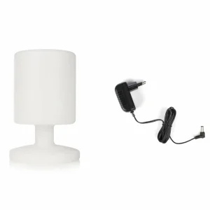 Smartwares Lampe de table LED Ben pour l'intérieur et l'extérieur, batterie^ Lampes Décoratives