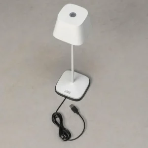 Konstsmide Lampe de table LED Capri pour extérieur, noire^ Lampes Décoratives