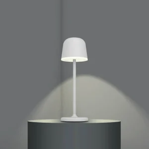 EGLO Lampe de table LED Mannera, batterie, grise^ Lampes Décoratives