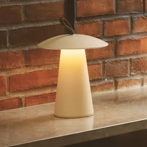 Nordlux Lampe de table LED rechargeable Ara To-Go, aluminium, sable^ Lampes Décoratives