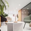 Sigor Lampe de table LED rechargeable Numotion, bronze, verre, IP54, intensité^ Lampes Décoratives