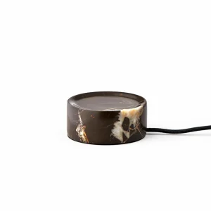 DESIGN BY US Lampe de table LED rechargeable Trip, multicolore / blanc, marbre, verre,^ Lampes Décoratives