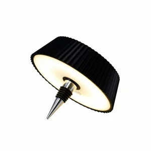 Mantra Iluminación Lampe de table LED Relax, noir, repose-bouteille, lampe à poser LED^ Lampes Décoratives