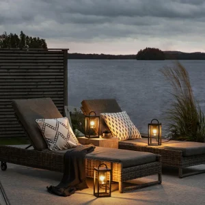 Konstsmide Lampe de terrasse Bologna Mini, hauteur 33cm^ Luminaires De Terrasse