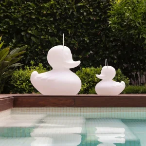 Goodnight Light Lampe designer LED DUCK-DUCK S extérieur blanc^ Lumière De Noël