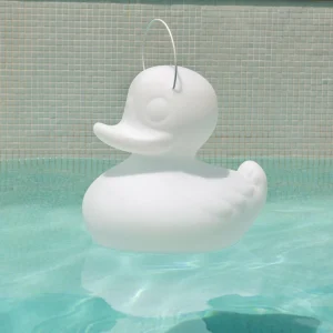 Goodnight Light Lampe designer LED DUCK-DUCK XL extérieur blanc^ Lumière De Noël