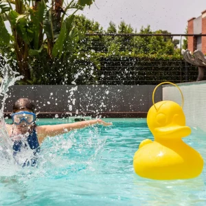 Goodnight Light Lampe designer LED DUCK-DUCK XL extérieur jaune^ Lumière De Noël