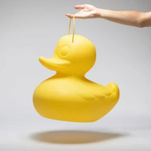 Goodnight Light Lampe designer LED DUCK-DUCK XL extérieur jaune^ Lumière De Noël