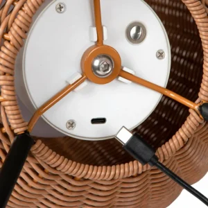 Lucide Lampe d'extérieur LED Colin, batterie, 36 cm, naturel^ Lampes Décoratives
