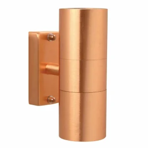Nordlux Lampe en cuivre TIN DOUBLE^ Appliques Murales Extérieures