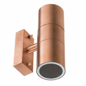 Nordlux Lampe en cuivre TIN DOUBLE^ Appliques Murales Extérieures