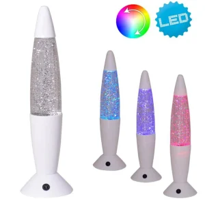 Näve Lampe lave LED Glitter^ Lampes Décoratives